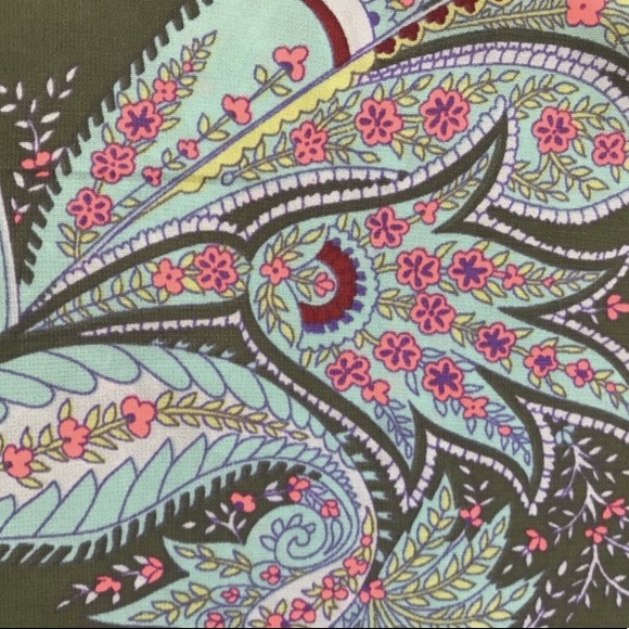 American Eagle Sleeveless Button Down Top Floral Size Small Petite SP - Picture 3 of 6